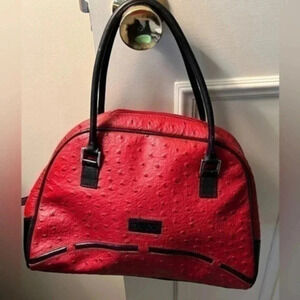 Sharif Red Satchel